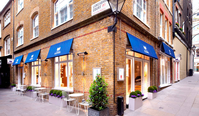 ロンドン・メイフェアにある「The House of Elemis（ハウス オブ エレミス ）」。今年5月にリニューアルオープンをした。