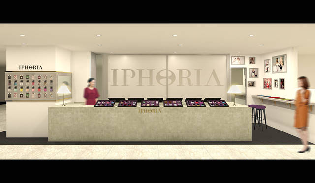 <strong>IPHORIA｜アイフォリア</strong><br />新宿「ルミネエスト」1階　アイフォリア直営店イメージ