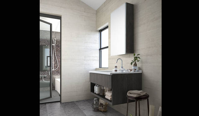 <strong>Panasonic｜パナソニック</strong><br />パナソニック 洗面化粧台「C-Line（シーライン）」収納付き1面鏡プラン