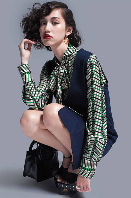 <strong>OPENING CEREMONY｜オープニングセレモニー</strong><br />「Kiko Mizuhara for OPENING CEREMONY」2015 FALL WINTER COLLECTION