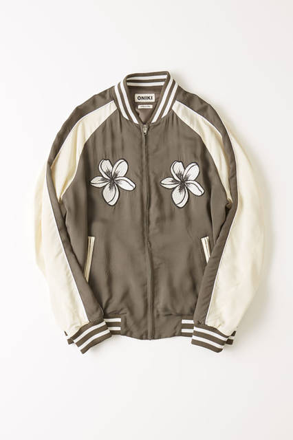<strong>TOMORROWLAND｜トゥモローランド</strong><br />「トゥモローランド 京都BAL店」別注・限定アイテム　メンズ「ONIKI」　Bomber Jacket 5万6160円