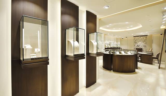 「ダミアーニ 銀座タワー」の1階