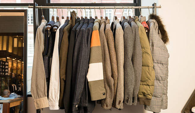 <strong>WORK NOT WORK｜ワーク ノット ワーク</strong><br />2015-16年秋冬コレクションのサンプルの一部