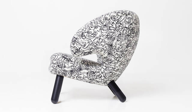 <strong>IDC OTSUKA｜IDC大塚家具</strong><br />ペリカンチェア75周年モデル「PELICAN MEETS MACBETH（アームチェアペリカン 75TH ＃056-132）」