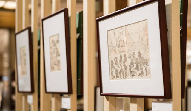 <strong>MITSUKOSHI｜日本橋三越本店</strong><br />三越アート＆クリエーション「北斎漫画の世界へようこそ」　「北斎漫画」の作品（江戸摺稀少本）が80点あまり展示・販売