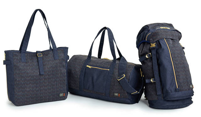 <strong>YOSHIDA｜吉田カバン</strong><br />吉田カバン創業80周年記念イベント「YOSHIDA 80th ANNIVERSARY THE STAGE」　<strong>「MISSONI」</strong>　イタリアの老舗メゾンMISSONIとのコラボレーションは、ミッソーニのオリジナルニットと吉田カバンのオリジナル生地を組み合わせたカプセルコレクション。ゴールドのメタルパーツがアクセントになり、ラグジュアリーな印象に仕上がっている。バックパック、ボストンバッグ、トートバッグの3型を展開