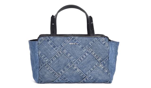 MACRO WEAVE DENIM ハンドバッグ  4万8600円