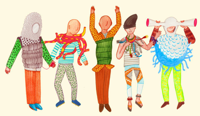 「レクサス デザイン アワード 2015」のグランプリ作品「Sense-Wear」のアイディアイラスト