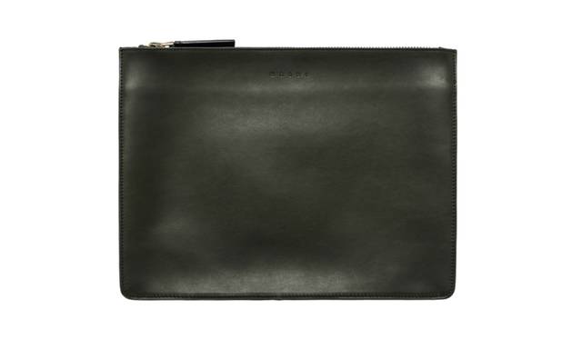 LEATHER CLUTCH BAG 14万6880円
