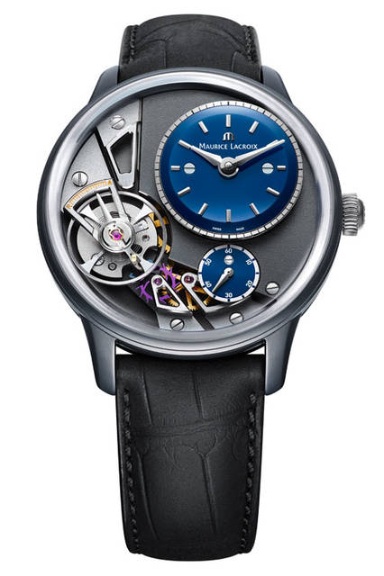 <strong>マスターピース　グラビティ・リミテッド</strong><br />ケース｜ステンレススチール<br />直径｜43mm<br />厚さ｜16.5mm<br />ムーブメント｜自動巻き（ML230)<br />ストラップ｜クロコダイル<br />防水｜5気圧<br />限定数｜250本<br />発売時期｜2015年10月予定<br />予価｜140万円<br />