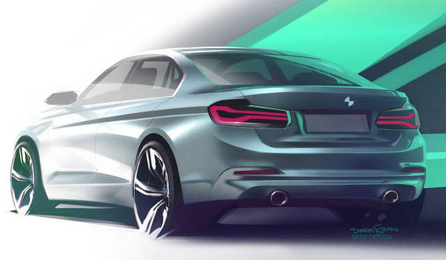 新型3シリーズのデザインスケッチ