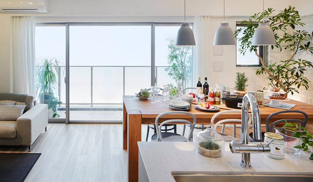 <strong>COSMOS INITIA｜コスモスイニシア</strong><br />「イニシアクラウド二子玉川」　FLEXIBLE LIVING