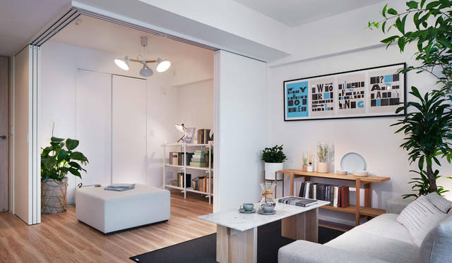 <strong>COSMOS INITIA｜コスモスイニシア</strong><br />「イニシアクラウド二子玉川」　FLEXIBLE LIVING