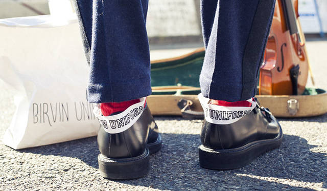 <strong>Birvin Uniform｜バービンユニフォーム</strong><br /><strong>2015-16年 秋冬コレクション</strong>　Trainning Pants 2万5920円