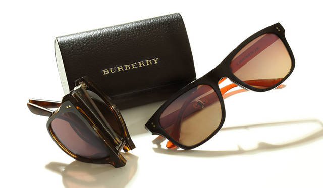 <strong>BURBERRY｜バーバリー</strong><br />BURBERRY FW15 MEN'S EYEWEAR COLLECTION　サングラス 3万8880円～4万4280円　※カラーによってプライスが異なる