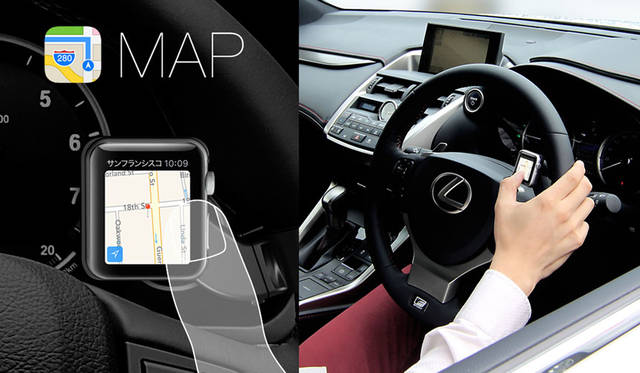 <strong>Beat-Sonic｜ビートソニック</strong><br />「Oh-Thumb（オーサム）」ステアリング用アップルウォッチホルダー