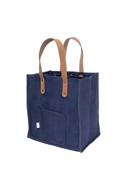 TUMBLE SIXPACK ボトルバック ブルー［W24.5×H26×D16］1万800円