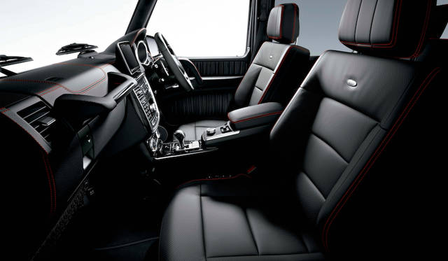 ブラックdesignoレザーシート内装