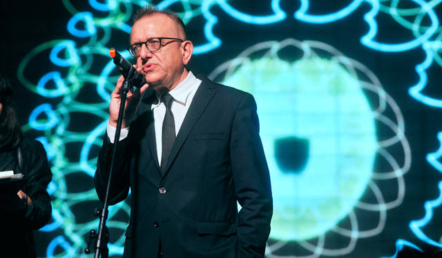 本イベントのために来日したドン ペリニヨンの醸造最高責任者、リシャール・ジェフロワ氏