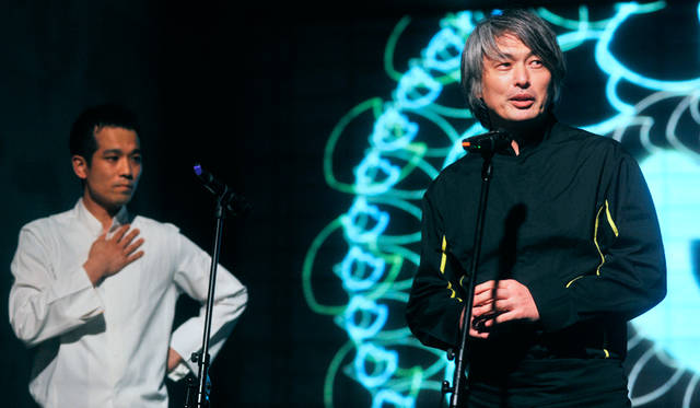 デザートを担当したのは、パティシエの成田一世氏