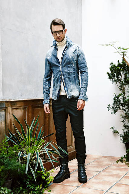 <strong>junhashimoto｜ジュンハシモト</strong><br /><strong>2015-16年 秋冬コレクション</strong>　シャツ 4万8600円