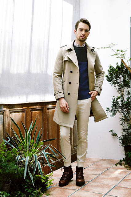 <strong>junhashimoto｜ジュンハシモト</strong><br /><strong>2015-16年 秋冬コレクション</strong>　コート 10万8000円