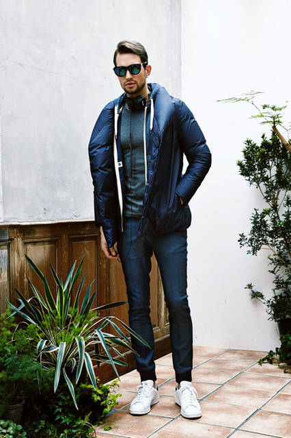 <strong>junhashimoto｜ジュンハシモト</strong><br /><strong>2015-16年 秋冬コレクション</strong>　ダウンジャケット 7万3440円