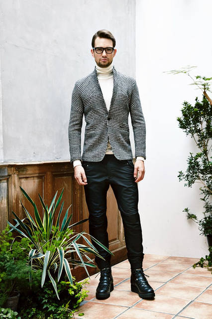 <strong>junhashimoto｜ジュンハシモト</strong><br /><strong>2015-16年 秋冬コレクション</strong>　ジャケット 8万6400円