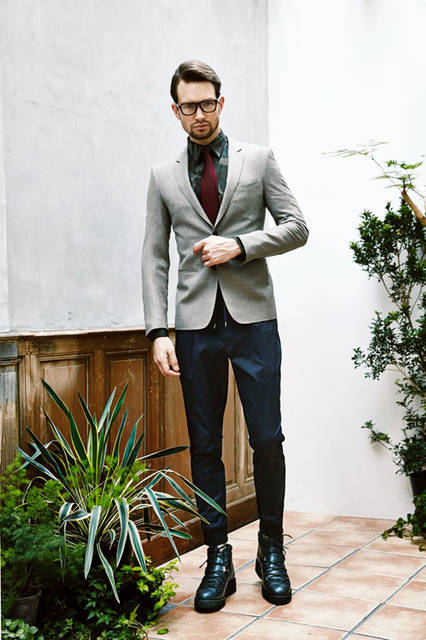 <strong>junhashimoto｜ジュンハシモト</strong><br /><strong>2015-16年 秋冬コレクション</strong>　ジャケット 7万5600円