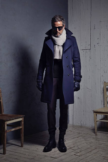 <strong>junhashimoto｜ジュンハシモト</strong><br /><strong>2015-16年 秋冬コレクション</strong>　コート 10万8000円