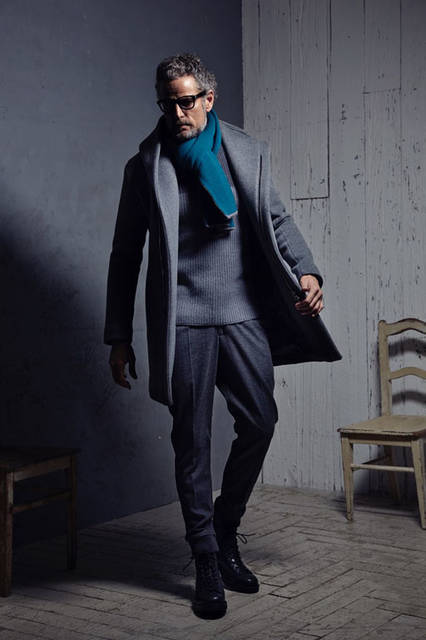 <strong>junhashimoto｜ジュンハシモト</strong><br /><strong>2015-16年 秋冬コレクション</strong>　コート 11万8800円