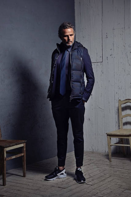 <strong>junhashimoto｜ジュンハシモト</strong><br /><strong>2015-16年 秋冬コレクション</strong>　ダウンベスト 8万6400円