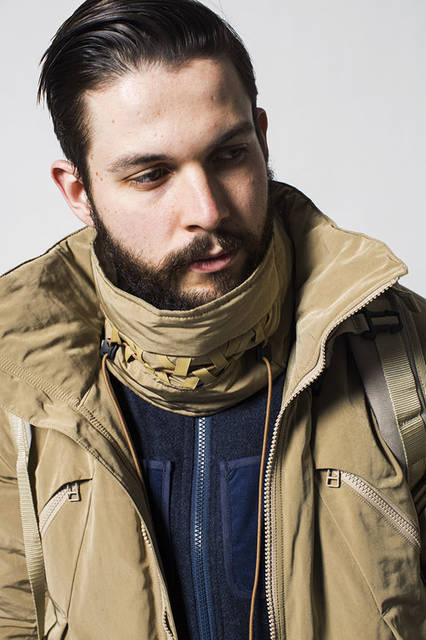 <strong>meanswhile｜ミーンズワイル</strong><br /><strong>2015-16年 秋冬コレクション</strong>　ヘッドギア1万4904円