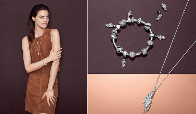 <strong>PANDORA｜パンドラ</strong><br />「PANDORA Autumn collection 2015」　ネックレス「Pendant with necklace」1万7280円