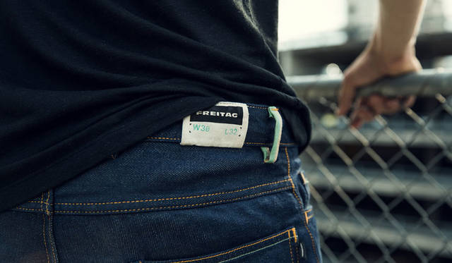 <strong>FREITAG｜フライターグ</strong><br />完全堆肥可能なF-ABRICのデニムパンツ