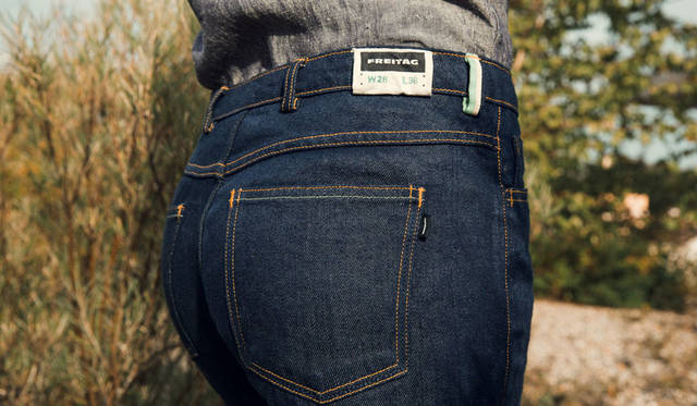 <strong>FREITAG｜フライターグ</strong><br />完全堆肥可能なF-ABRICのデニムパンツ