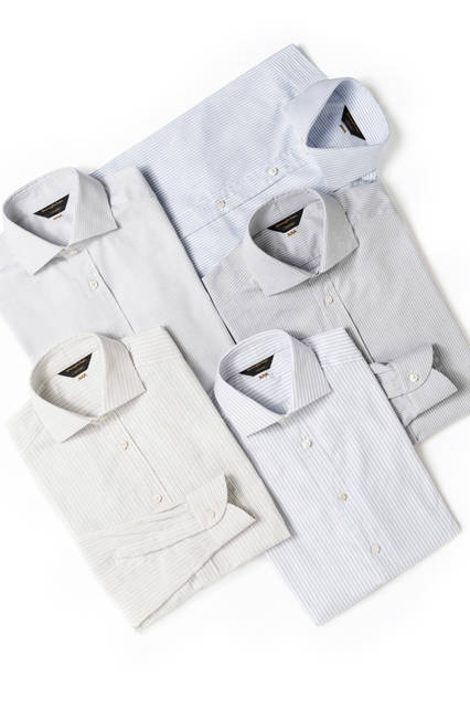 シャツ各11万7720円／エルメネジルド ゼニア