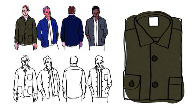 <strong>Steven Alan｜スティーブン アラン</strong><br />「- OverShirt “Schnayderman’s Will Take You Everywhere”-」