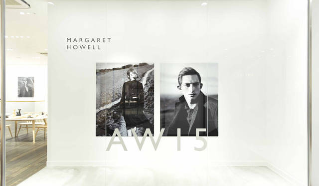 <strong>MARGARET HOWELL｜マーガレット・ハウエル</strong><br />「マーガレット・ハウエル ショップ＆コーヒー 京都BAL」