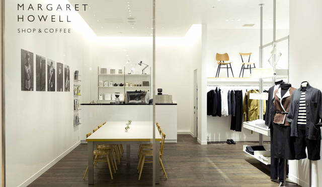 <strong>MARGARET HOWELL｜マーガレット・ハウエル</strong><br />「マーガレット・ハウエル ショップ＆コーヒー 京都BAL」