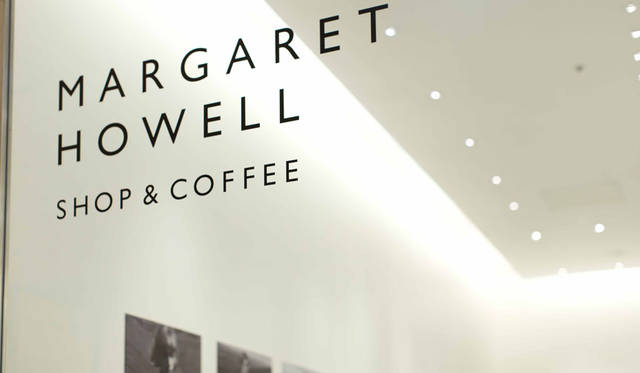 <strong>MARGARET HOWELL｜マーガレット・ハウエル</strong><br />「マーガレット・ハウエル ショップ＆コーヒー 京都BAL」
