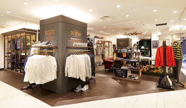 <strong>WORK NOT WORK｜ワーク ノット ワーク</strong><br />阪急メンズ大阪 5階「WORK NOT WORK URBAN RESEARCH 阪急メンズ大阪店」　