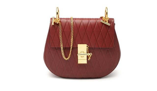 DREW  SMALL SHOULDER BAG WITH CHAIN［W23.5×Ｈ21×D8ｃｍ］ 22万4640円<br />※ポップアップブティック限定アイテム