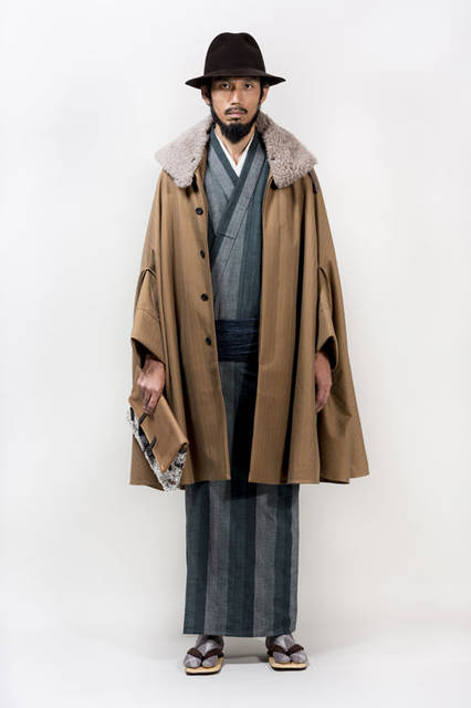 <strong>Y. & SONS｜ワイ＆サンズ</strong><br />2015-16年秋冬コレクション　「片貝木綿鰹縞」