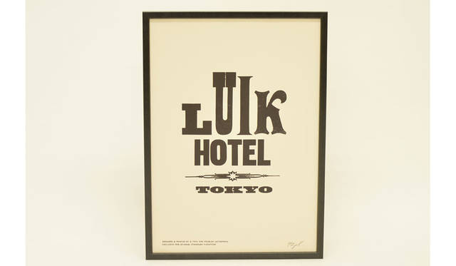 <strong>journal standard Furniture｜ジャーナル スタンダード ファニチャー</strong><br />A TWO PIPE PROBLEM LETTERPRESS×journal standard Furniture　「LUIKHOTEL TOKYO」1万8360円