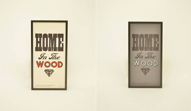 <strong>journal standard Furniture｜ジャーナル スタンダード ファニチャー</strong><br />A TWO PIPE PROBLEM LETTERPRESS×journal standard Furniture　「HOME IN THE WOOD」各1万6740円