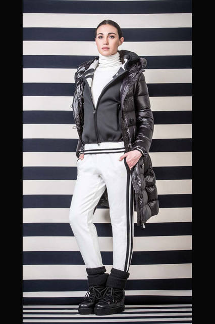 <strong>MARINA YACHTING｜マリーナ ヨッティング</strong><br />2015-16年秋冬コレクション　アウターウェア9万5040円、パンツ2万2680円