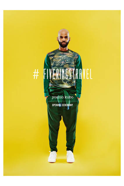 <strong>OPENING CEREMONY｜オープニングセレモニー</strong><br />「yoshio kubo | OPENING CEREMONY」DEBUT COLLECTION Fall/Winter 2015-16　スウェットシャツ2万2680円、ジャンプスーツ4万2120円
