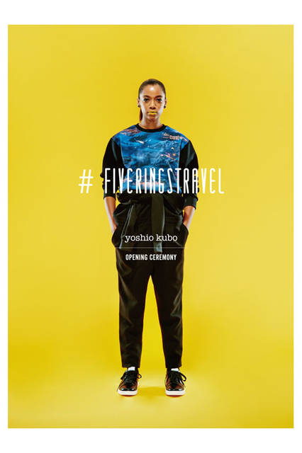 <strong>OPENING CEREMONY｜オープニングセレモニー</strong><br />「yoshio kubo | OPENING CEREMONY」DEBUT COLLECTION Fall/Winter 2015-16　スウェットシャツ2万2680円、ジャンプスーツ4万2120円