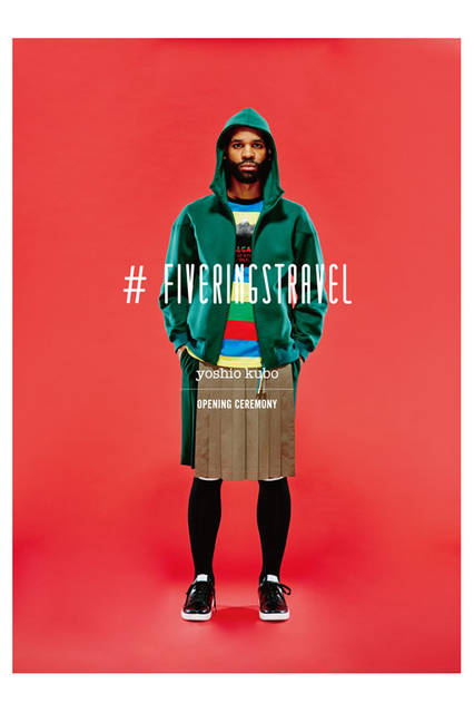 <strong>OPENING CEREMONY｜オープニングセレモニー</strong><br />「yoshio kubo | OPENING CEREMONY」DEBUT COLLECTION Fall/Winter 2015-16　スウェットシャツ3万1320円、Tシャツ1万7280円、プリーツパンツ2万8080円